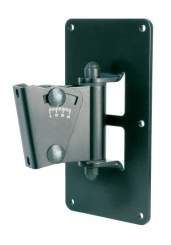K&M 24481 Boxenwandhalter, schwarz 