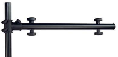 K&M 24637 Seitentraverse, schwarz 
