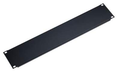 K&M 49413 19"-Frontplatte, schwarz 