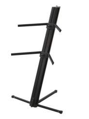 Adam Hall SKS 22 XB Keyboardständer Alu 2-Fach, schwarz 