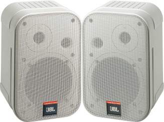 JBL Control 1 Pro WH weiss inkl. Halter, Paar 