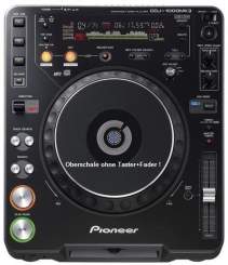 Frontplatte für Pioneer CDJ-1000 MK3 (DNK4568) B-Ware 
