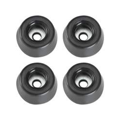 Adam Hall 4903 M4 AH - 4er Set Gummifuß 20 x 9 mm schwarz im Beutel 