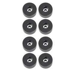 Adam Hall 4909 M8 AH - 8er Set Gummifuß 38 x 20 mm im Beutel 