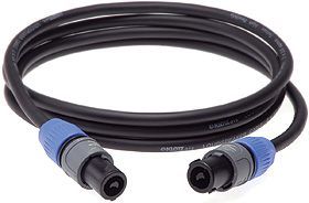 Klotz Speakonkabel, SC3, 3m, 2x2,5 qmm 