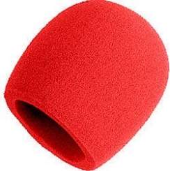 Shure A58WS Schaumstoff-Windschutz, Rot 