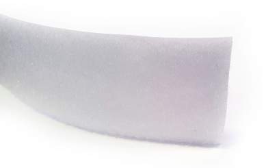 Flauschband 50mm x 25m, weiss/ nicht selbstklebend 