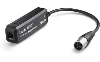 Audinate Dante AVIO Analog Output Adapter 1 Kanal 