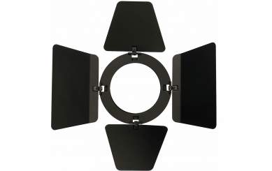 Showtec Barndoor für LED Compact Studiobeam black 