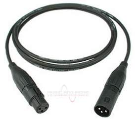 Klotz XLR 3p. female - XLR 3p. male, MB*X0100, 1m 