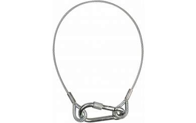 Showtec Safety Cable BGV-C1, 60 cm, 5mm 
