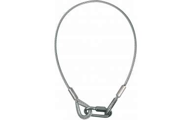 Showtec Safety Cable BGV-C1, 100 cm, 8mm 