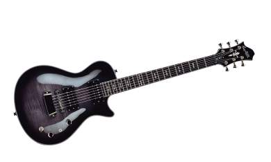 Hagstrom Ultra Swede Cosmic Black Burst CBB 