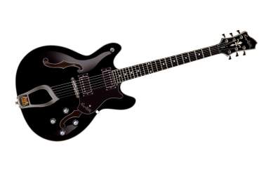 Hagstrom Viking in Black Gloss 