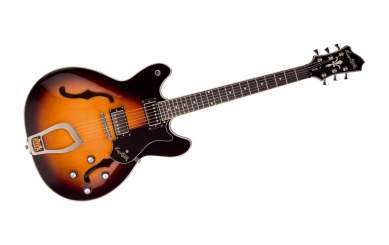 Hagstrom Viking in Tobacco Burst 