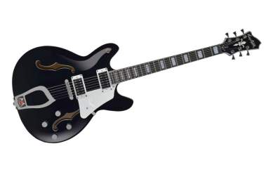 Hagstrom Super Viking - Black Gloss 