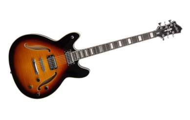 Hagstrom Viking Baritone in Tobacco Sunburst 