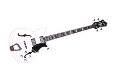 Hagstrom Viking Bass White Gloss 