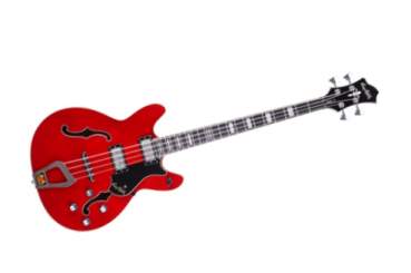 Hagstrom Viking Bass Wild Cherry Transparent 