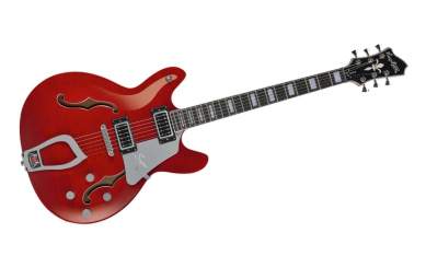 Hagstrom Super Viking - Wild Cherry Transparent 