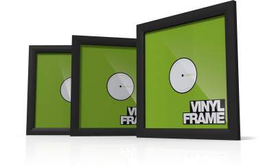 Glorious Vinyl Frame Set Black, 3er Pack 