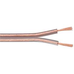 Lsp Kabel Zwilling Litze 2x4,0mm², transparent / Preis pro m 