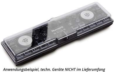 Decksaver LE Numark DJ2GO Staubschutzabdeckung (Light Edition) 
