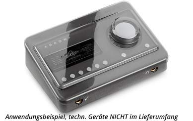 Decksaver Universal Audio Arrow & Solo Staubschutzabdeckung 