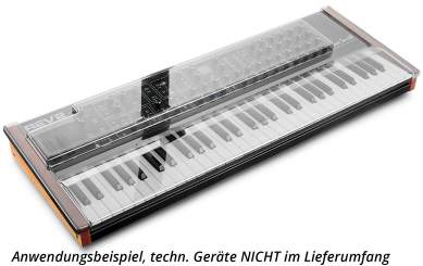 Decksaver Sequential Rev-2 Keyboard Staubschutzabdeckung 