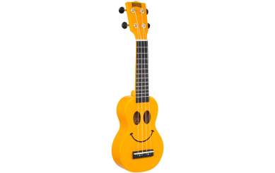 Mahalo Smiley Series Smilino Ukulele Yellow mit Tasche 