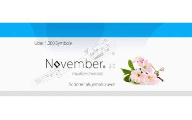 Zeichensatz November2 für Finale (25 User, Download) 