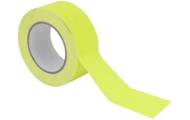Gaffa Tape 50mm x 25m neongelb UV-aktiv 