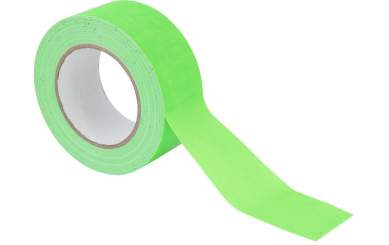 Gaffa Tape 50mm x 25m neongrün UV-aktiv 