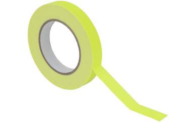 Gaffa Tape 19mm x 25m neongelb UV-aktiv 