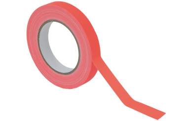 Gaffa Tape 19mm x 25m neonorange UV-aktiv 