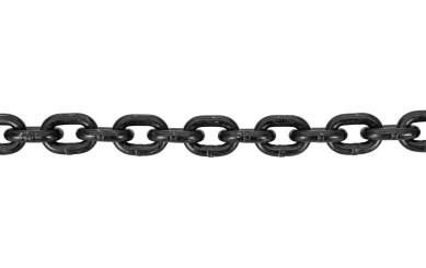 Steinigke Rundstahlkette 8mm GK8 sw 1m 