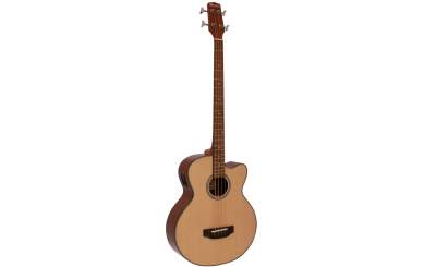 Dimavery AB-450 Akustikbass, natur 