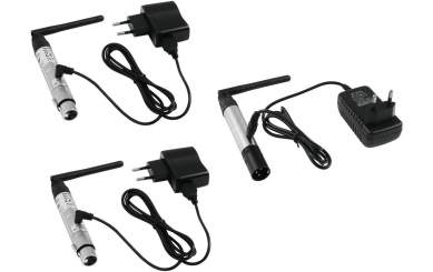 Eurolite Set QuickDMX 1x Sender + 2x Empfänger 