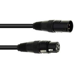 Stecker & Buchse 1-m-langes professionelles Jltph-3-Pin-DMX-Kabel/männlich zu weiblich für Bühnenbeleuchtung 4 pack 