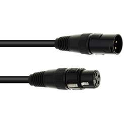 Eurolite DMX Kabel XLR 3pol 10m sw 