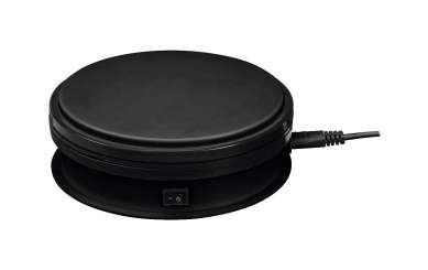 Europalms Drehteller 15cm bis 5kg schwarz 