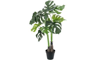 Europalms Monstera deliciosa, 90cm, Kunststoffpflanze 