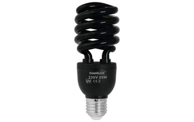 Omnilux UV ES Lampe 25W E-27 spiral 