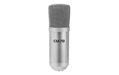 Omnitronic MIC CM-78 Großmembran-Kondensatormikrofon 