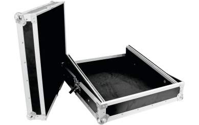 Roadinger Mixer-Case Profi MCB-19, schräg, sw 10HE 