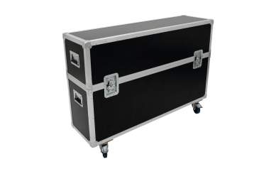 Roadinger Flightcase 2x LCD ZL50 
