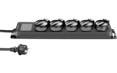 Adam Hall 8747 IP 5 5-fach Steckdosenleiste Schutzart IP44 