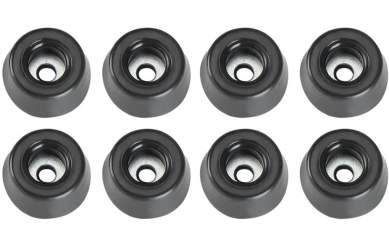 Adam Hall 4903 M 8 AH 8er Set Gummifuß 20 x 9 mm im Beutel 
