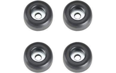 Adam Hall 4900 M 4 AH 4er Set Gummifuß 25 x 11 mm im Beutel 