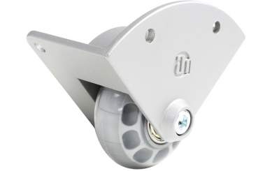 Adam Hall 37600 S Eckeinbaurolle mit 48mm-Rad in Alu-Druckgussgehäuse 